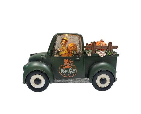 Harvest-Themed Decorative Figurine