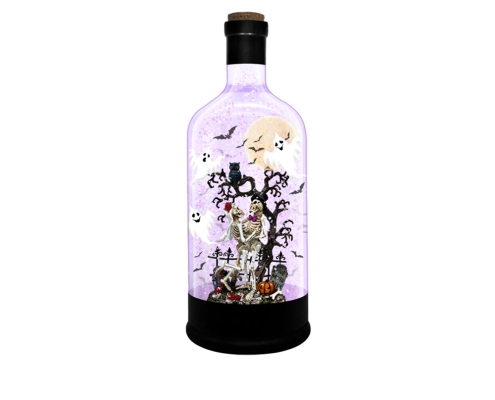 Halloween Glitter Water Lantern