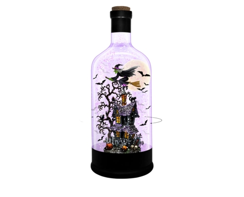 Haunted House Glitter Bottle