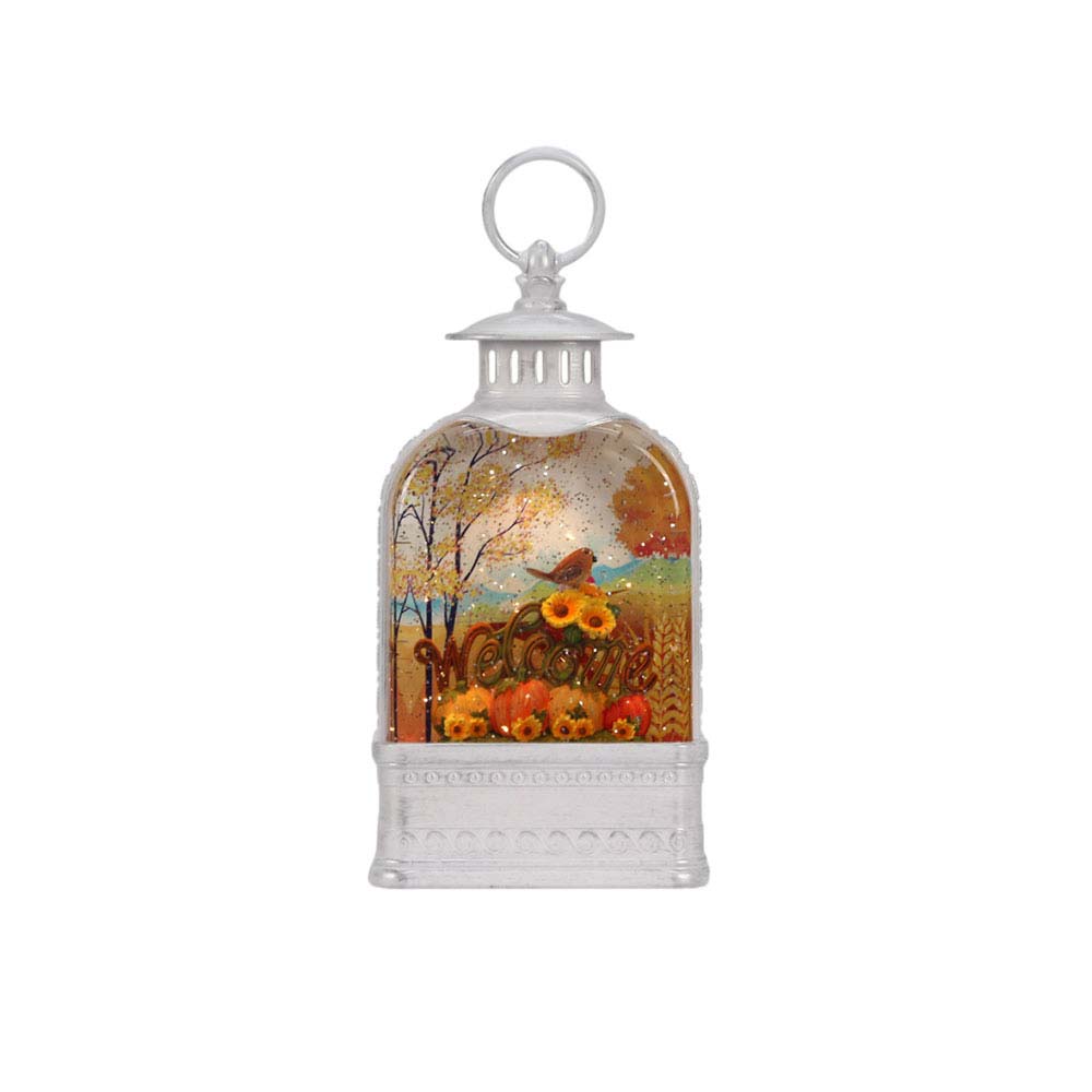 Harvest-Sunflower-Glitter-Lantern Harvest Sunflower Glitter Lantern