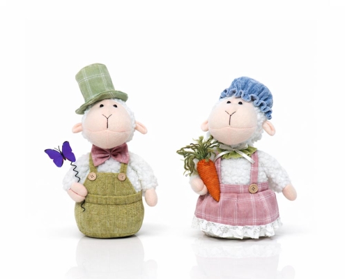 Pastel Sheep Doll Set