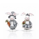 Plaid Easter Bunny Couple