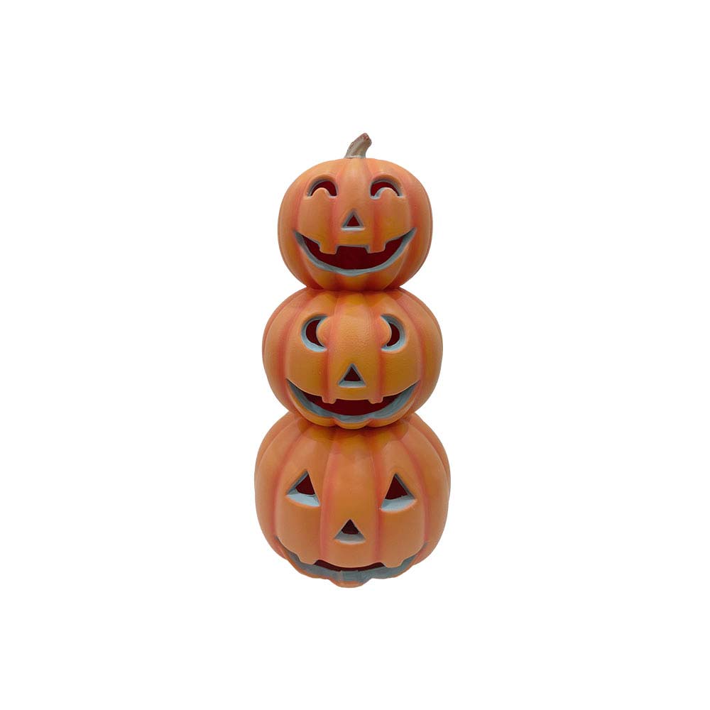 Triple-Stack-Halloween-Jack-o’-Lantern-Decoration Triple Stack Halloween Jack-o’-Lantern Decoration