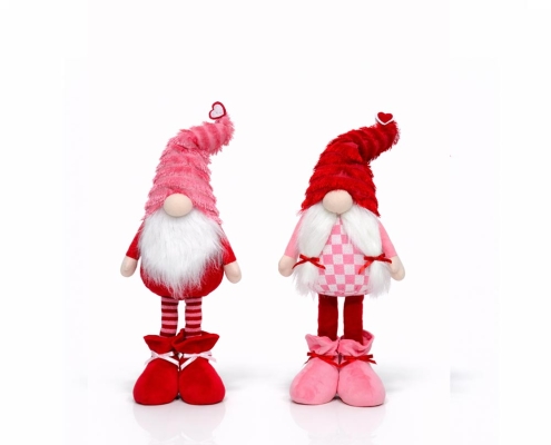 Valentine Standing Gnome Set