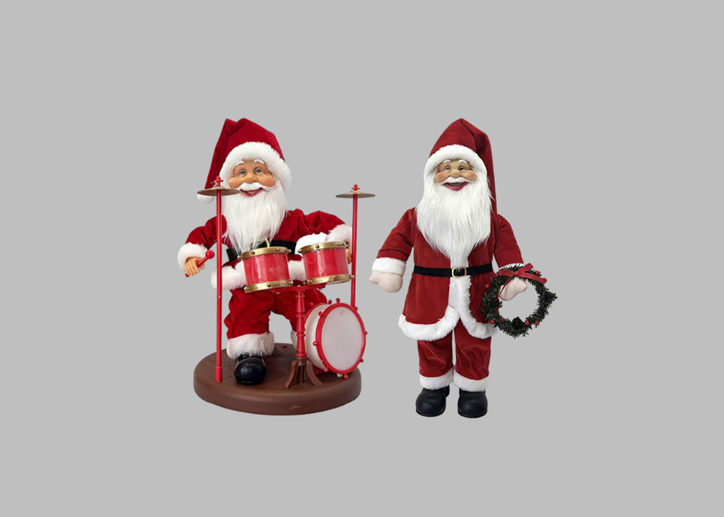 Animated Santa Claus Decoration