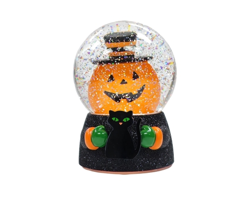 Halloween Pumpkin Glitter Water Lantern