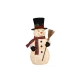 Christmas Snowman Figurine