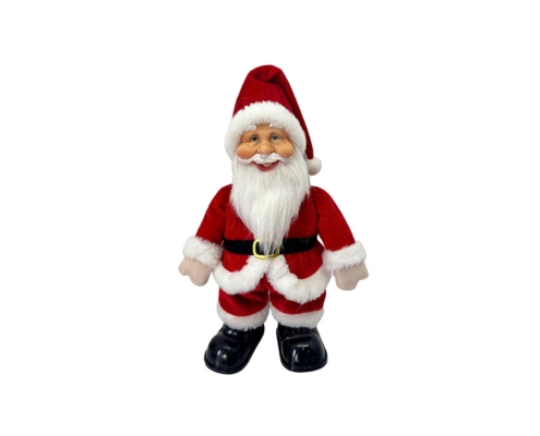 Christmas Animated Standing Santa Claus Figurine