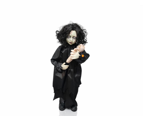 Animated Haunted Girl with Doll