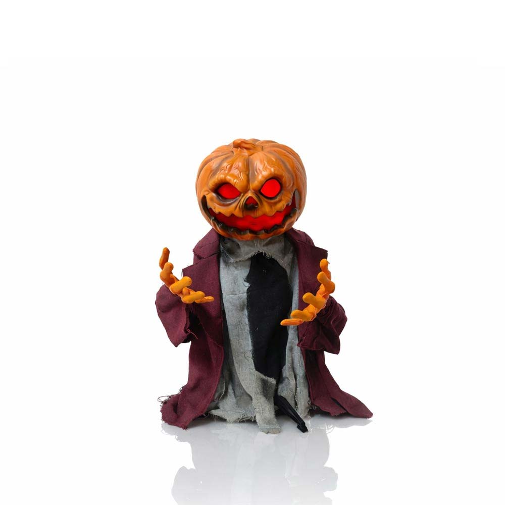 Animated-Pumpkin-Head-Decoration Animated Pumpkin Head Decoration