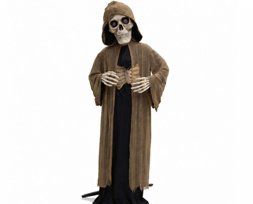 Animated Standing Skeleton Reaper