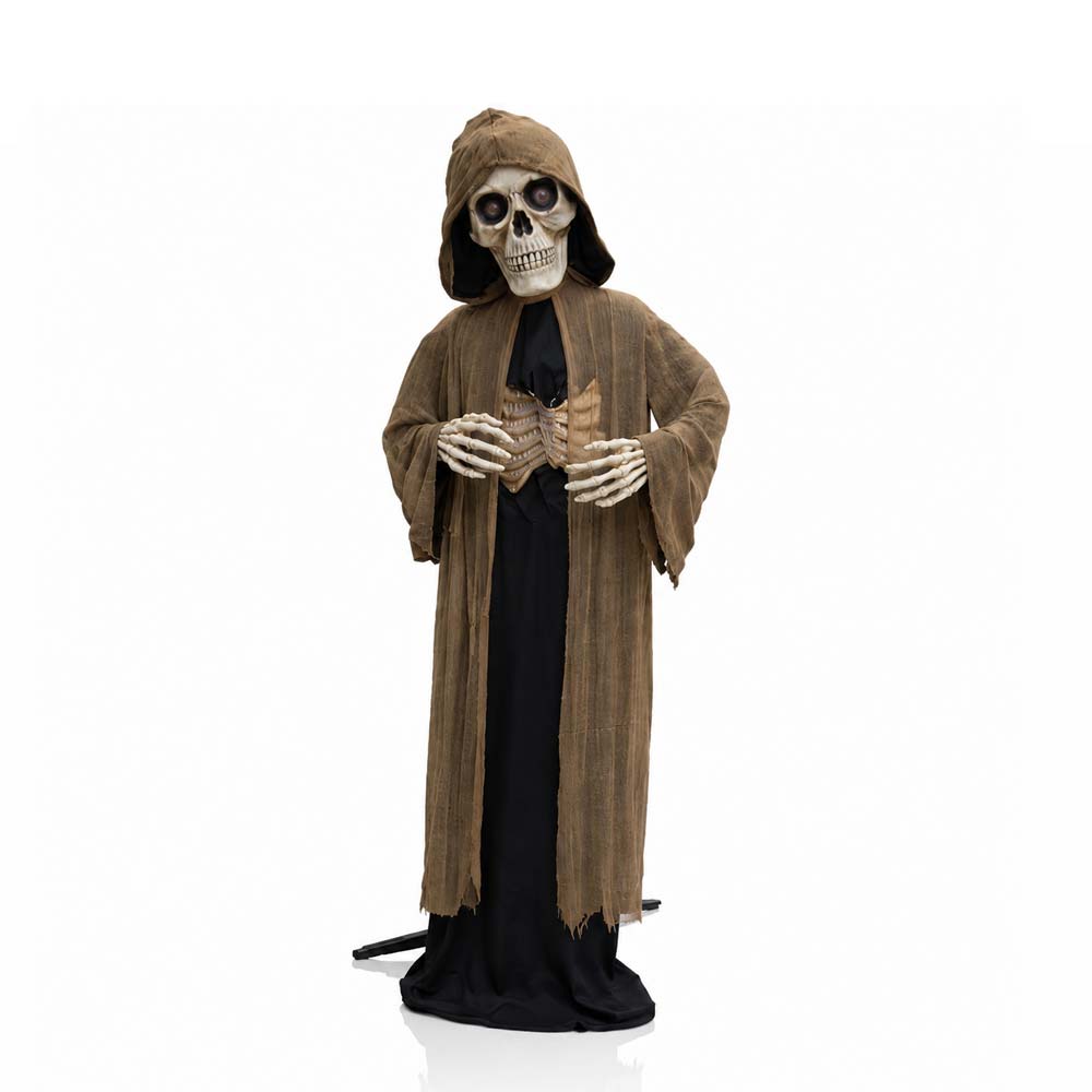 Animated Standing Skeleton Reaper
