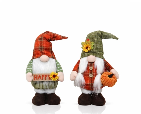 Autumn Pumpkin Gnome Set