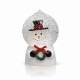 Cute Snowman LED Glitter Snow Globe