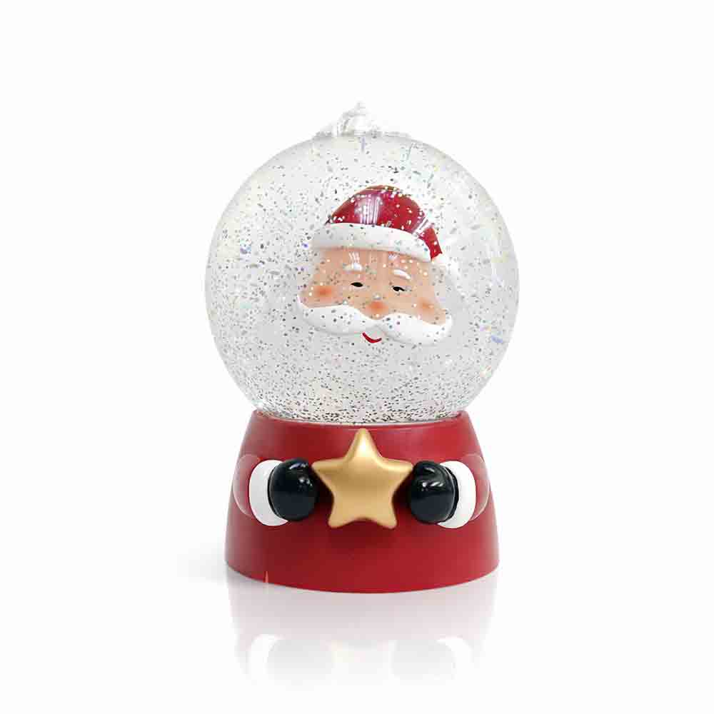LED Lighted Santa Claus Christmas Snow Globe
