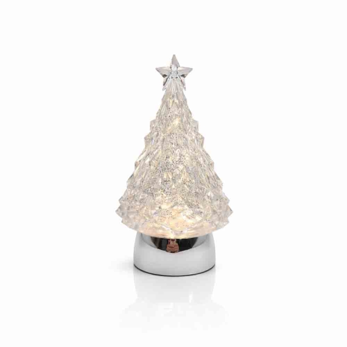 Christmas Tree Glitter Lantern