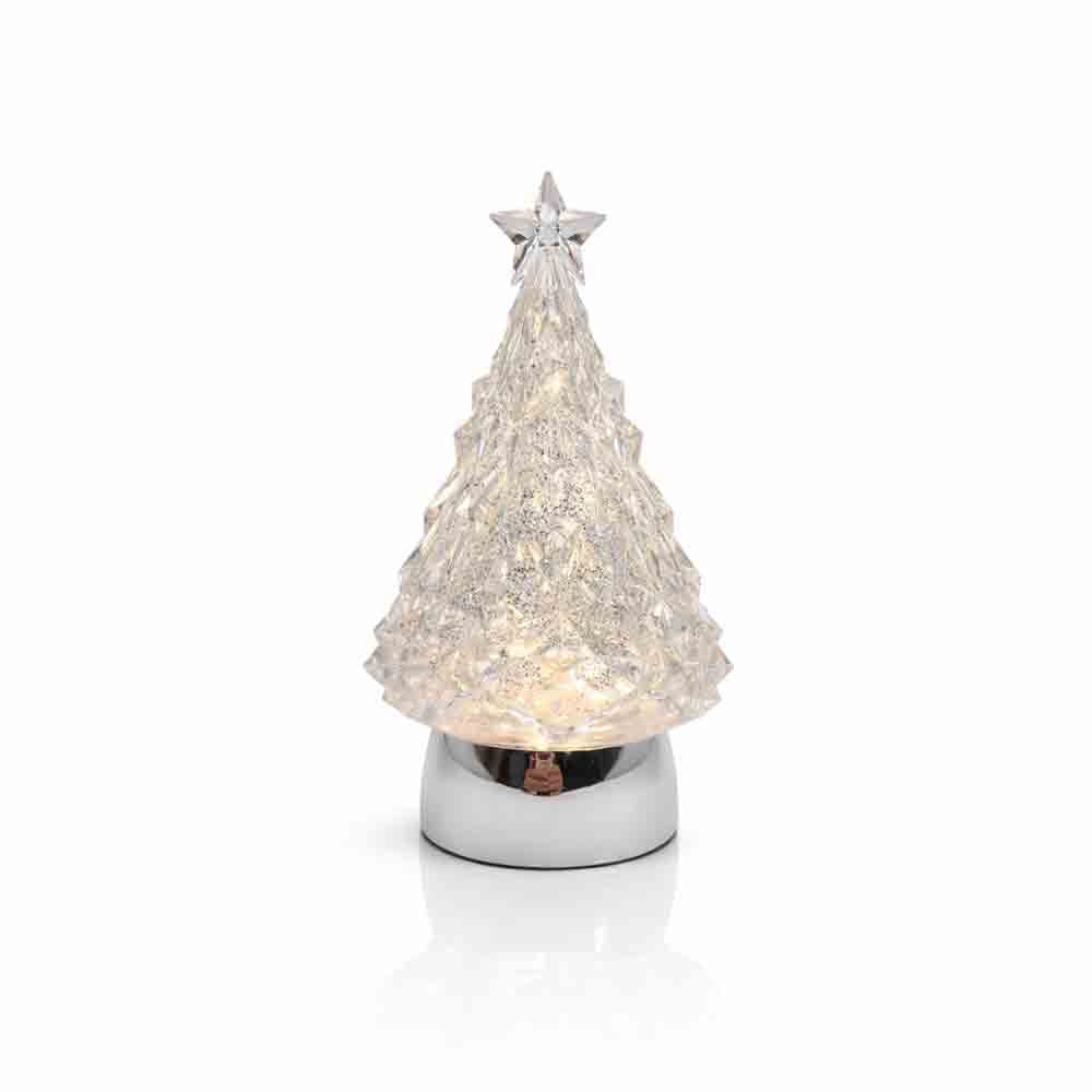 Led Tree Glitter Lantern