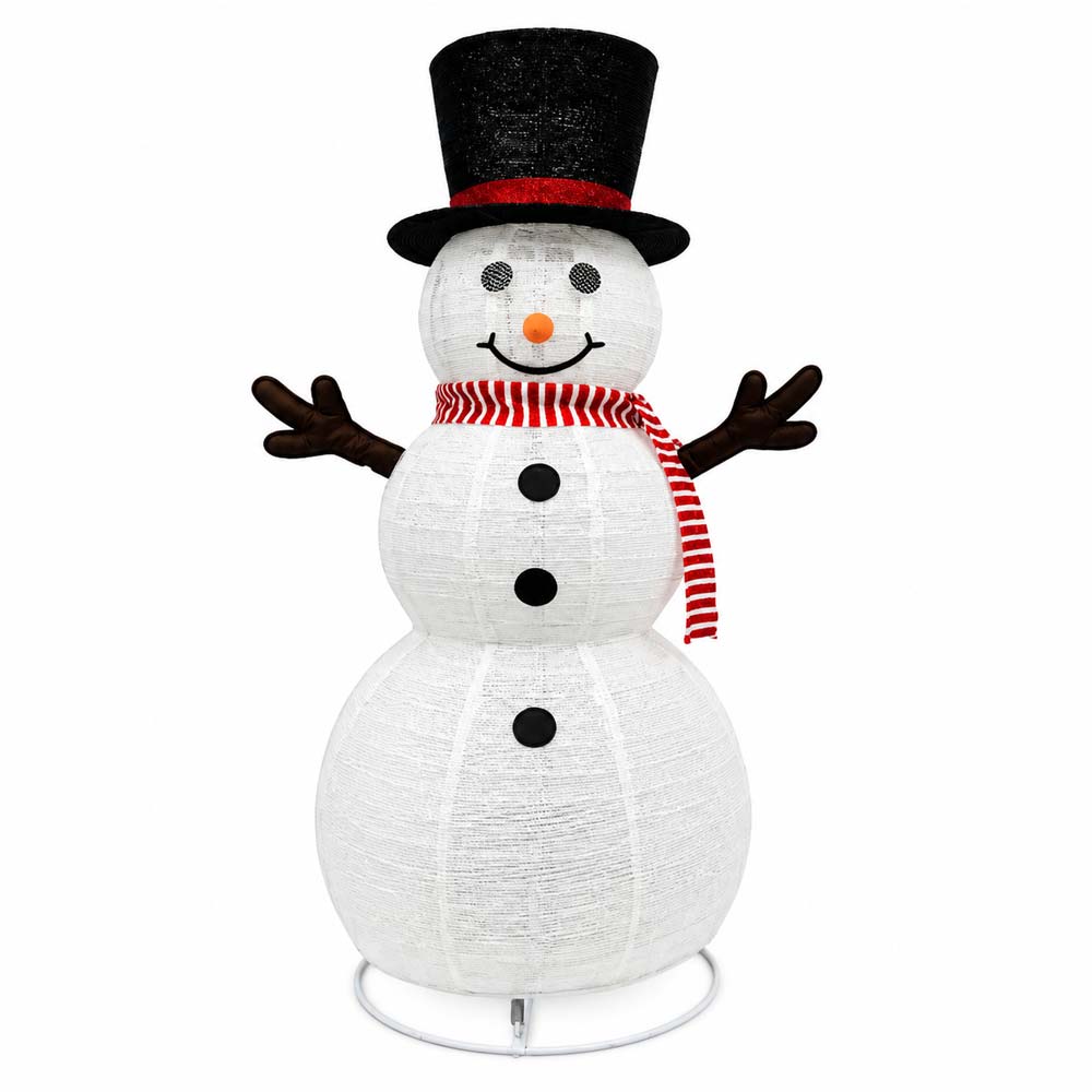 Outdoor-LED-Snowman-Decoration Outdoor LED Snowman Decoration