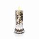 Snowflake Glitter LED Candle Water Lantern