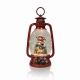 Vintage LED Musical Christmas Lantern Water Globe