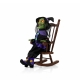 Animated Sound Activated Witch in Rocking Chair