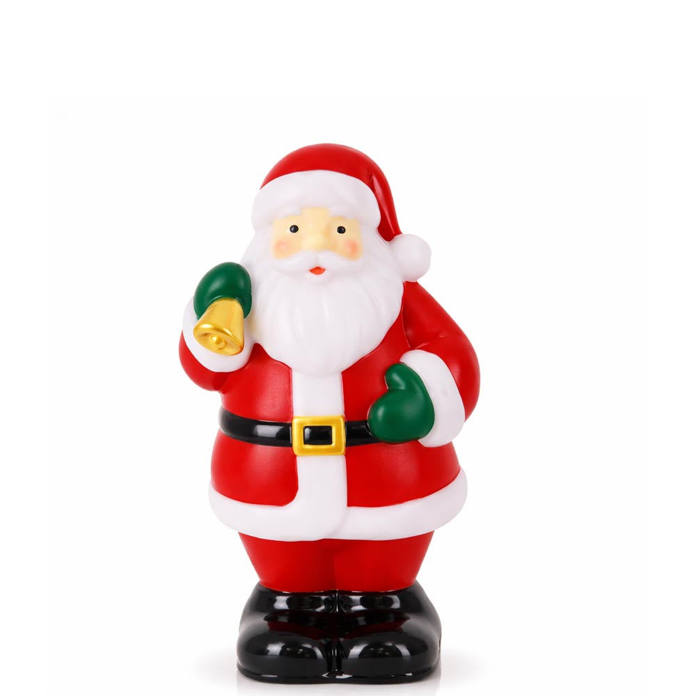 Blow Molded Santa Claus Decoration