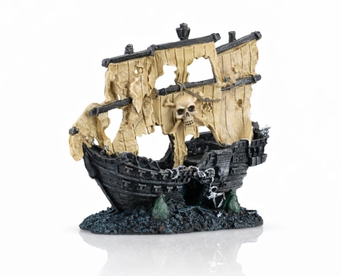 Pirate Shipwreck Polyresin Decorative Figurine