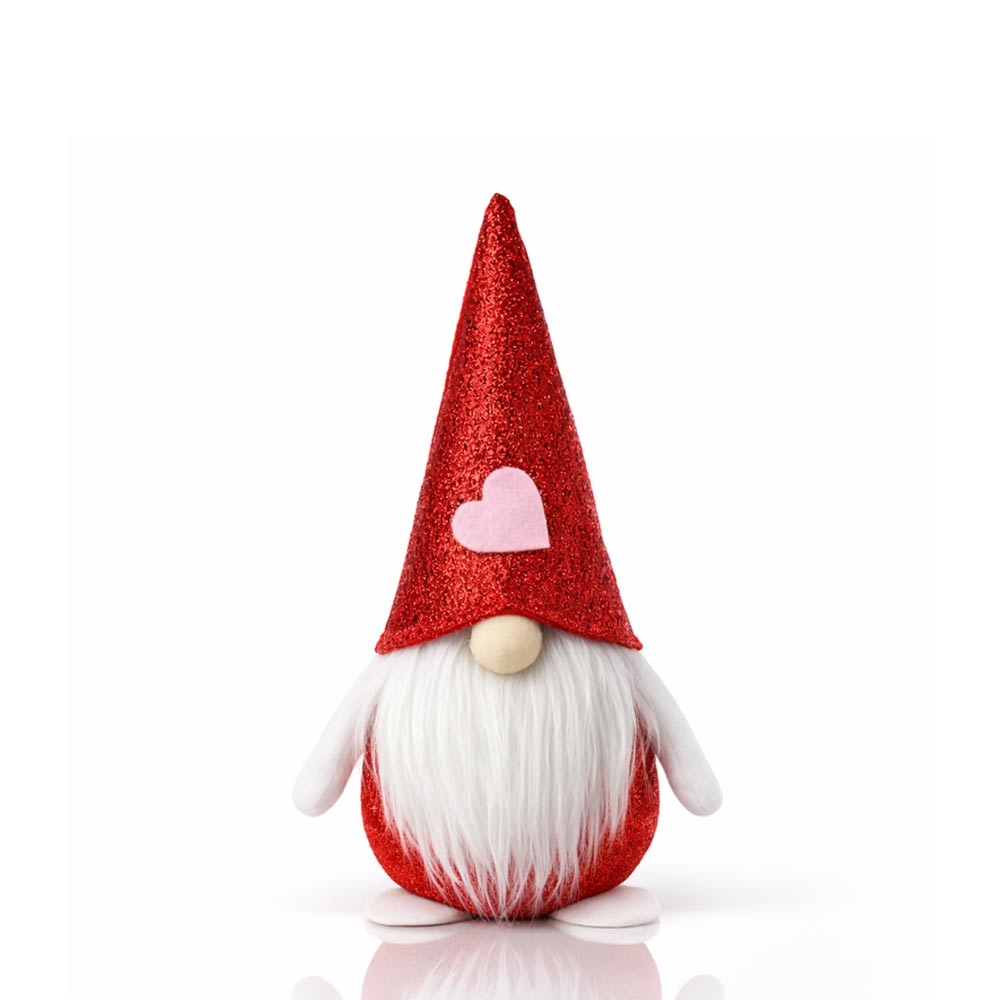 Red-Glitter-Valentine-Plush-Gnome-Table-Decoration