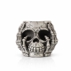 Skeleton Skull Resin Candle Holder