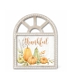Thankful Pumpkin Decorative Wall Sign