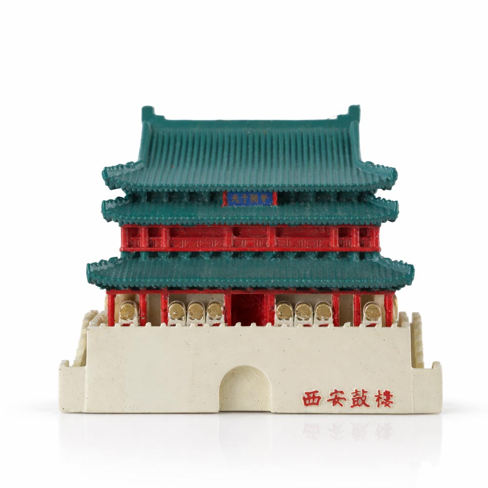 Traditional Chinese Drum Tower Ornament