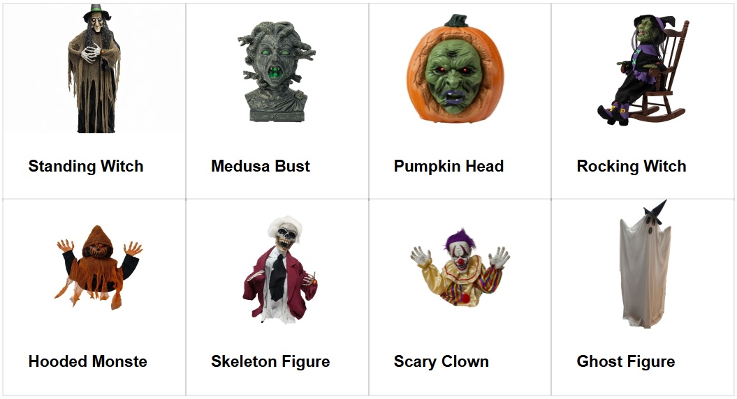 featured halloween animated products at hong kong fair