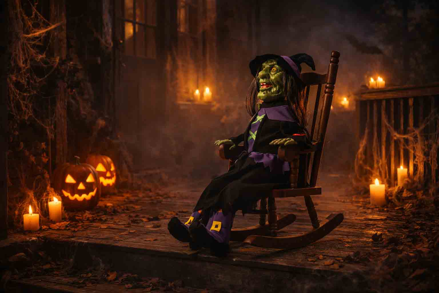 Animated-Halloween-Witch-in-Wheelchair