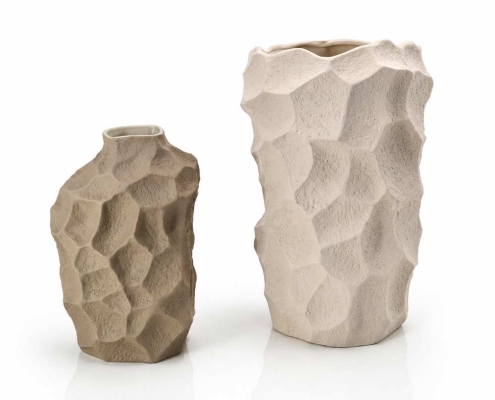 Carved Honeycomb Texture Vase