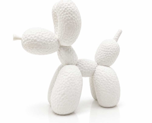 Ceramic Balloon Dog Sculpture