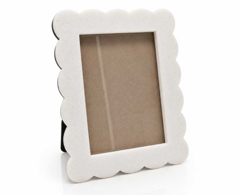 Cloud-Edge Ceramic Photo Frame