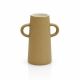 Minimalist Loop Handle Ceramic Vase