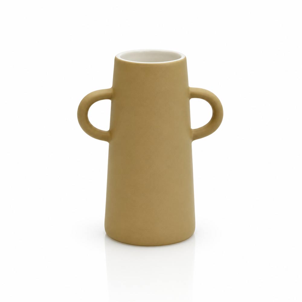 Minimalist-Loop-Handle-Ceramic-Vase Minimalist Loop Handle Ceramic Vase