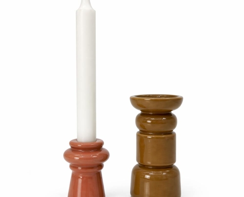 Modern Ceramic Candle Holder Set
