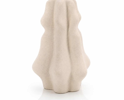 Neutral Texture Art Vase
