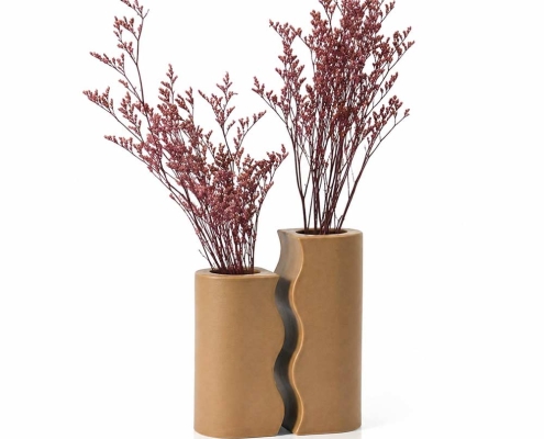 Wavy Dual Vase