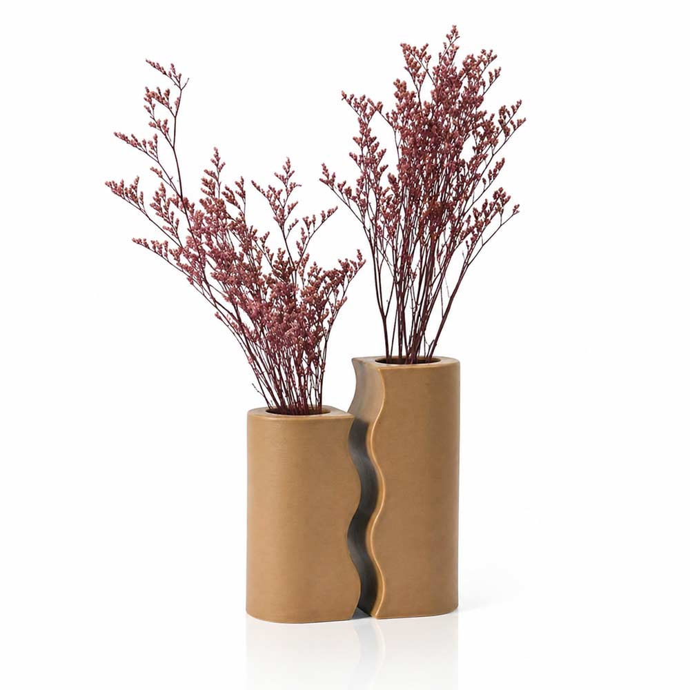 Wavy Dual Vase