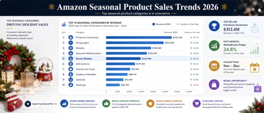 2026 Amazon Holiday Product Sales Trends