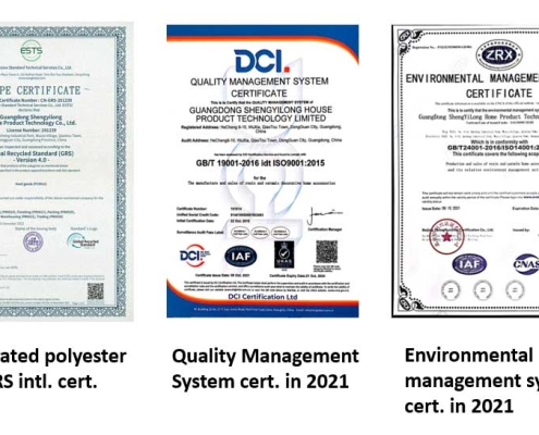 Certifications