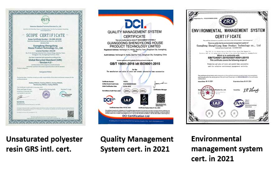 Certifications