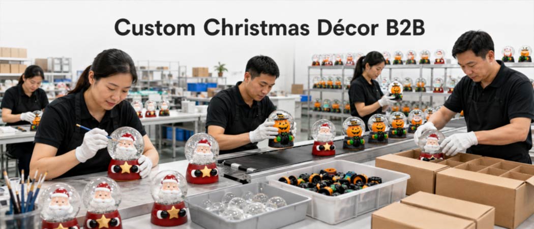 Custom Christmas Décor B2B