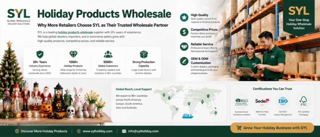 Holiday Products Wholesale