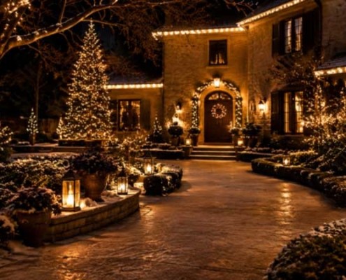 Outdoor Christmas Lighting Décor