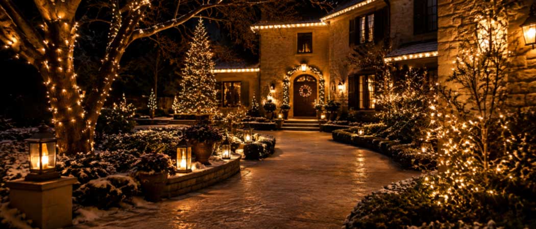 Outdoor Christmas Lighting Décor