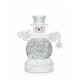 Christmas Rotating Snowman Snow Globe